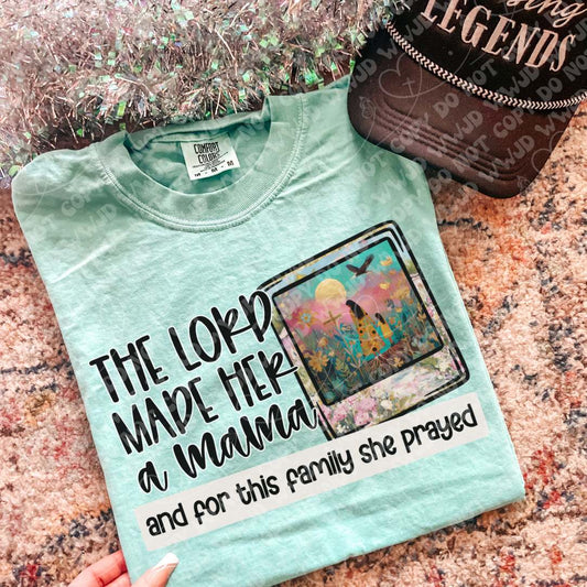 The Lord Made Her A Mama digital design