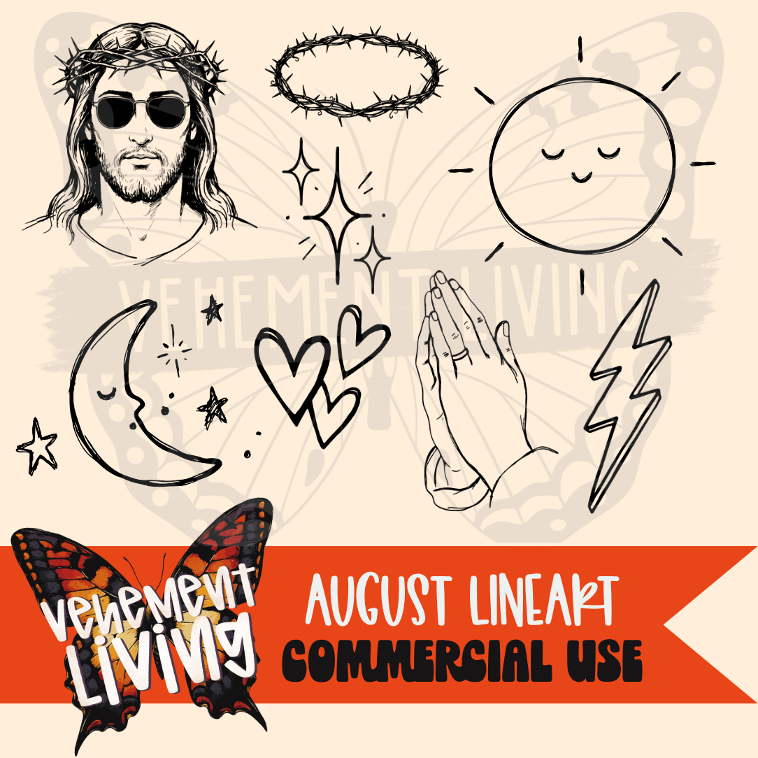 August 2026 Lineart