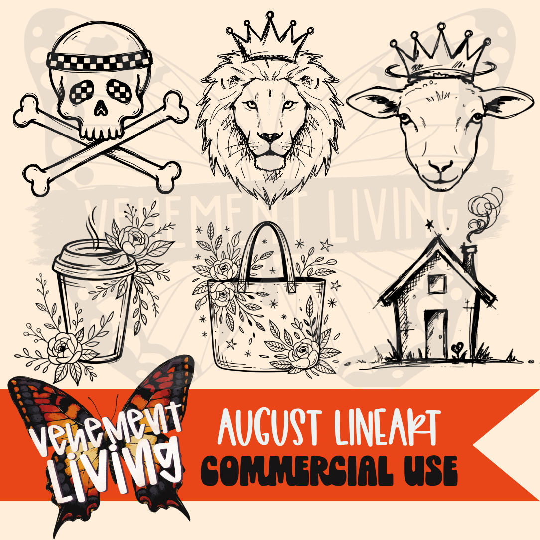 August 2026 Lineart