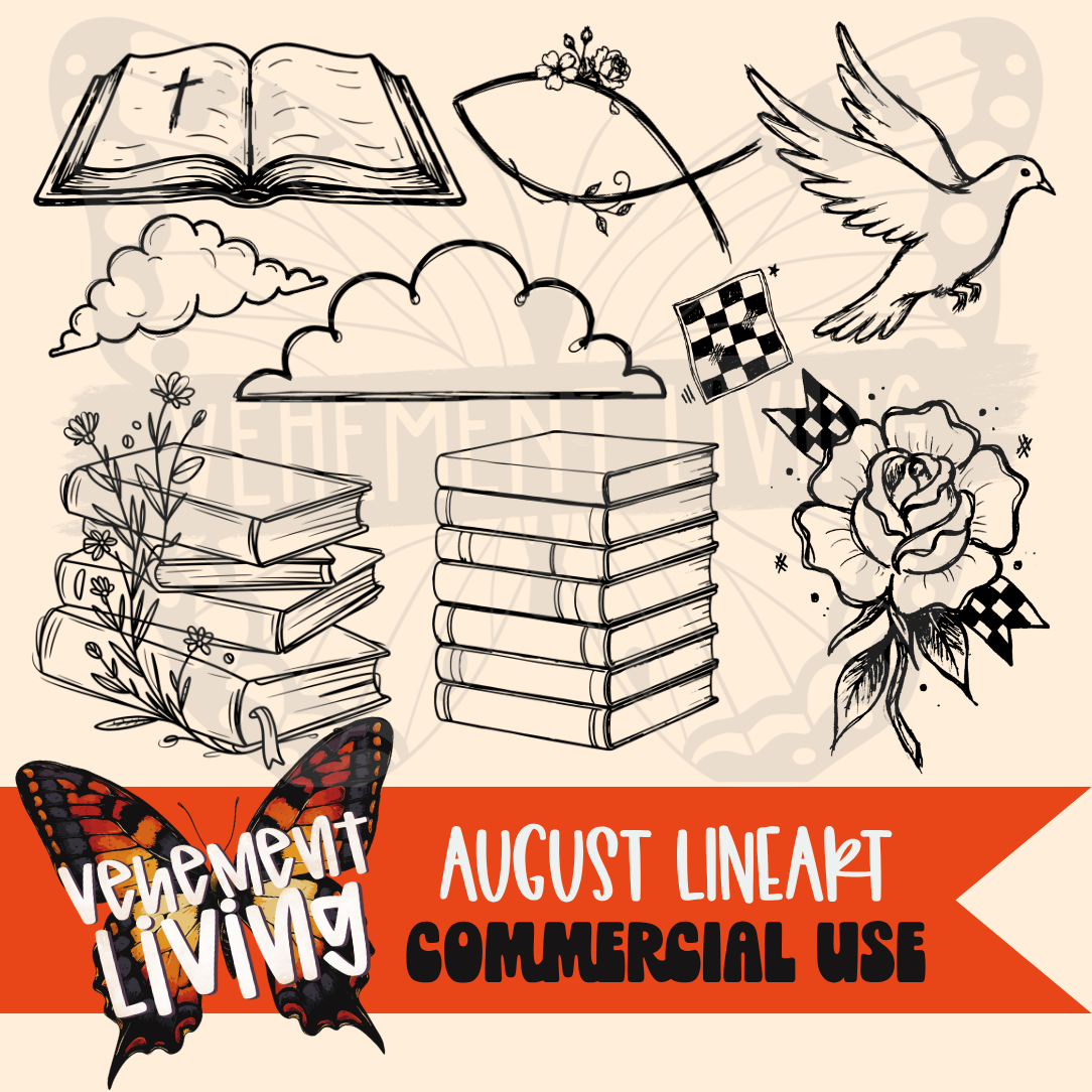 August 2026 Lineart