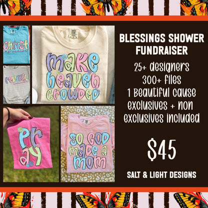 Blessings Shower Fundraiser