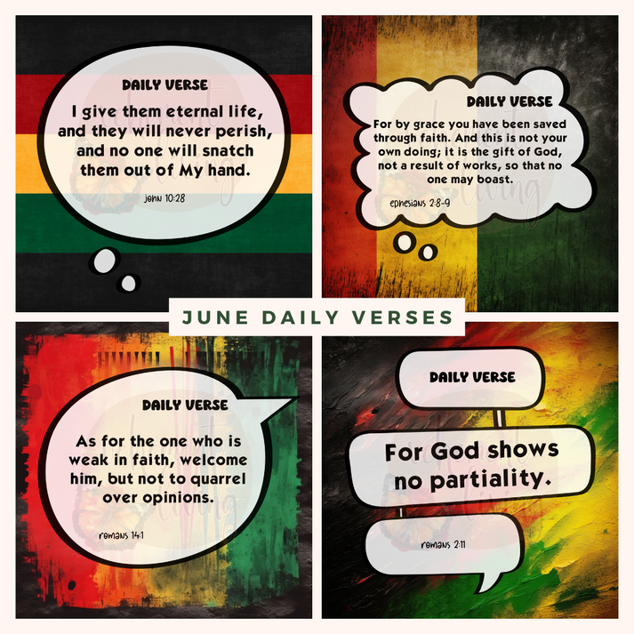 2024 June Daily Bible Verses – Vehement Living