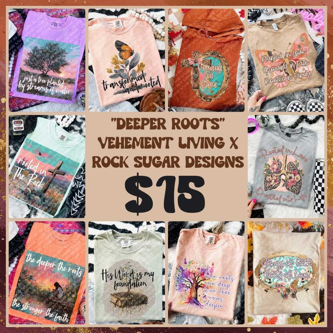 Deeper Roots Vehement Living x Rock Sugar Designs