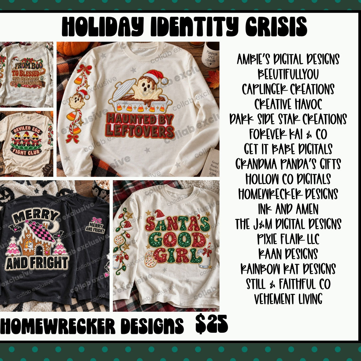 Holiday Identity Crisis Collab