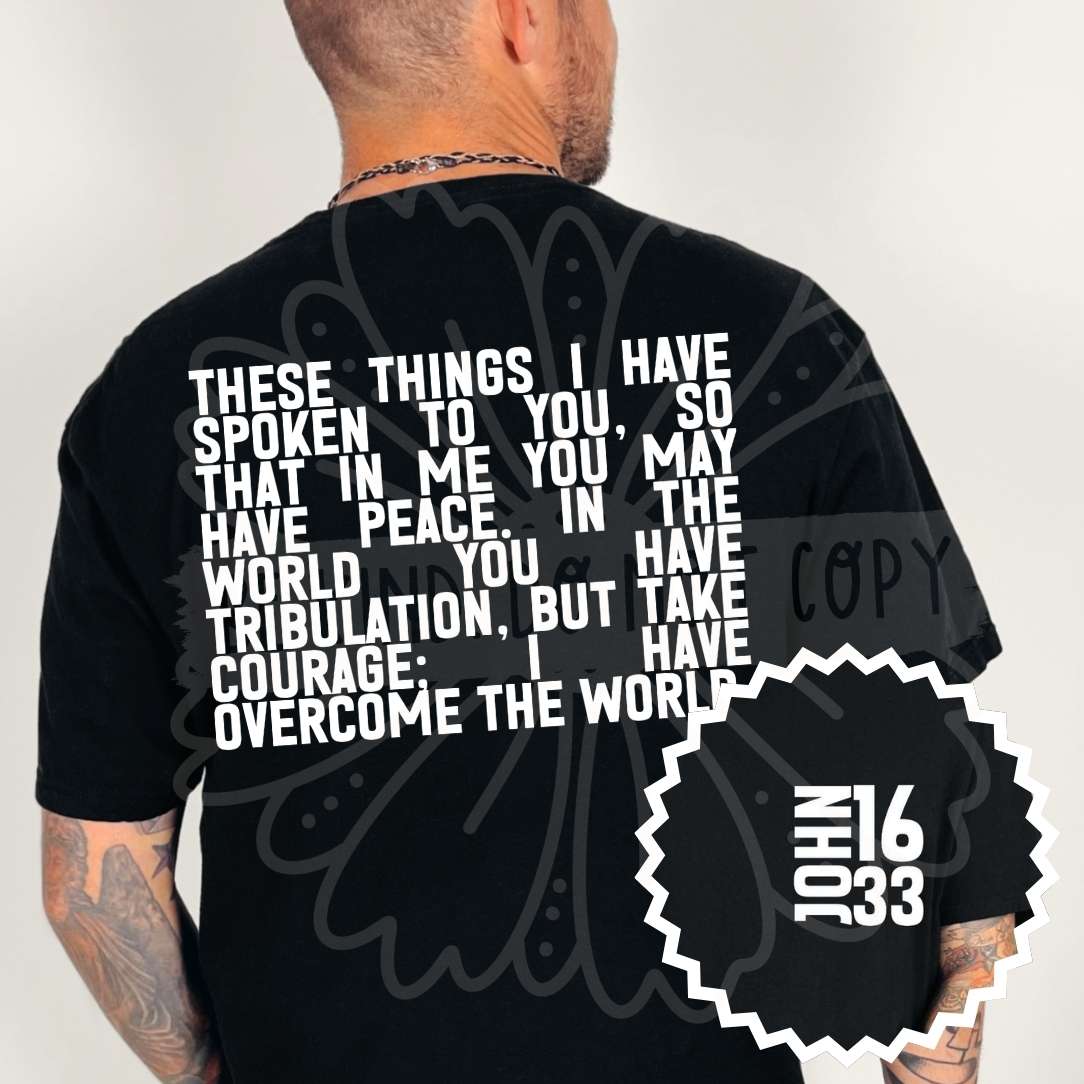 Bible Verse Front & Back Designs