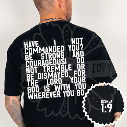 Bible Verse Front & Back Designs