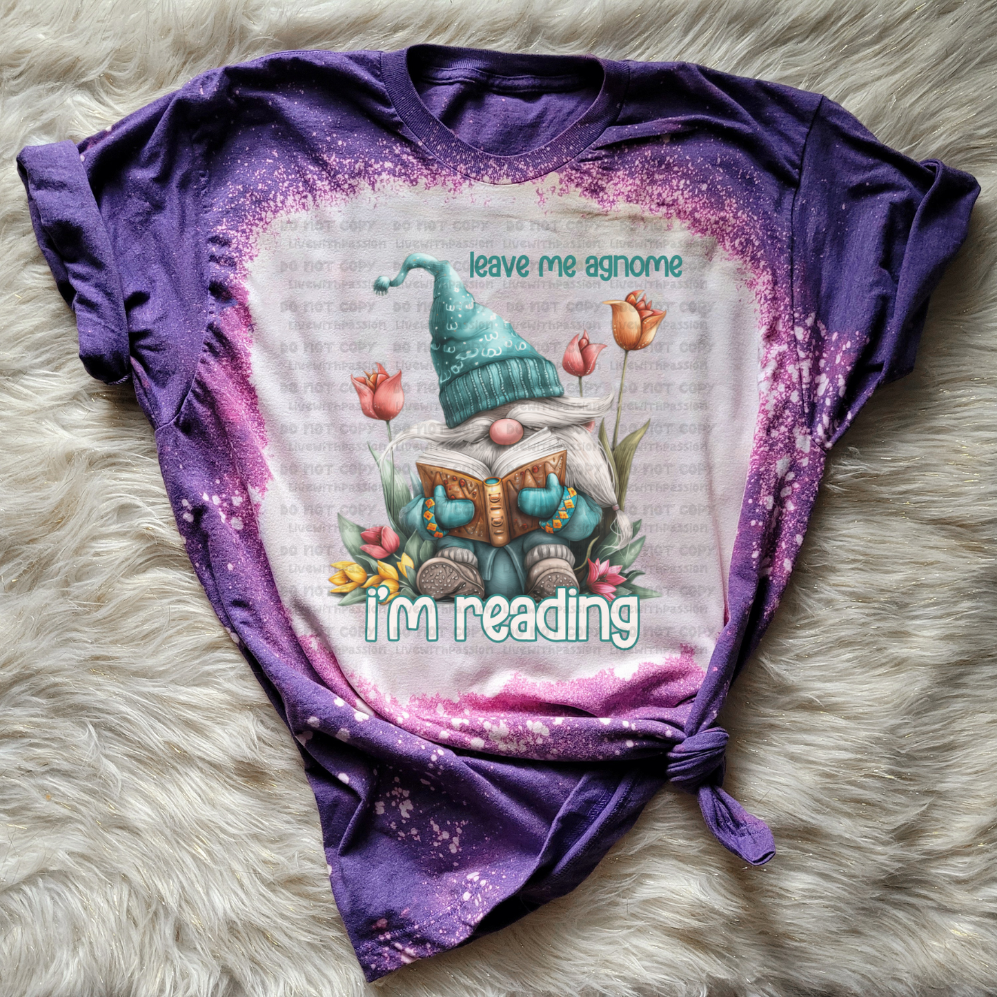 Leave Me Agnome digital design