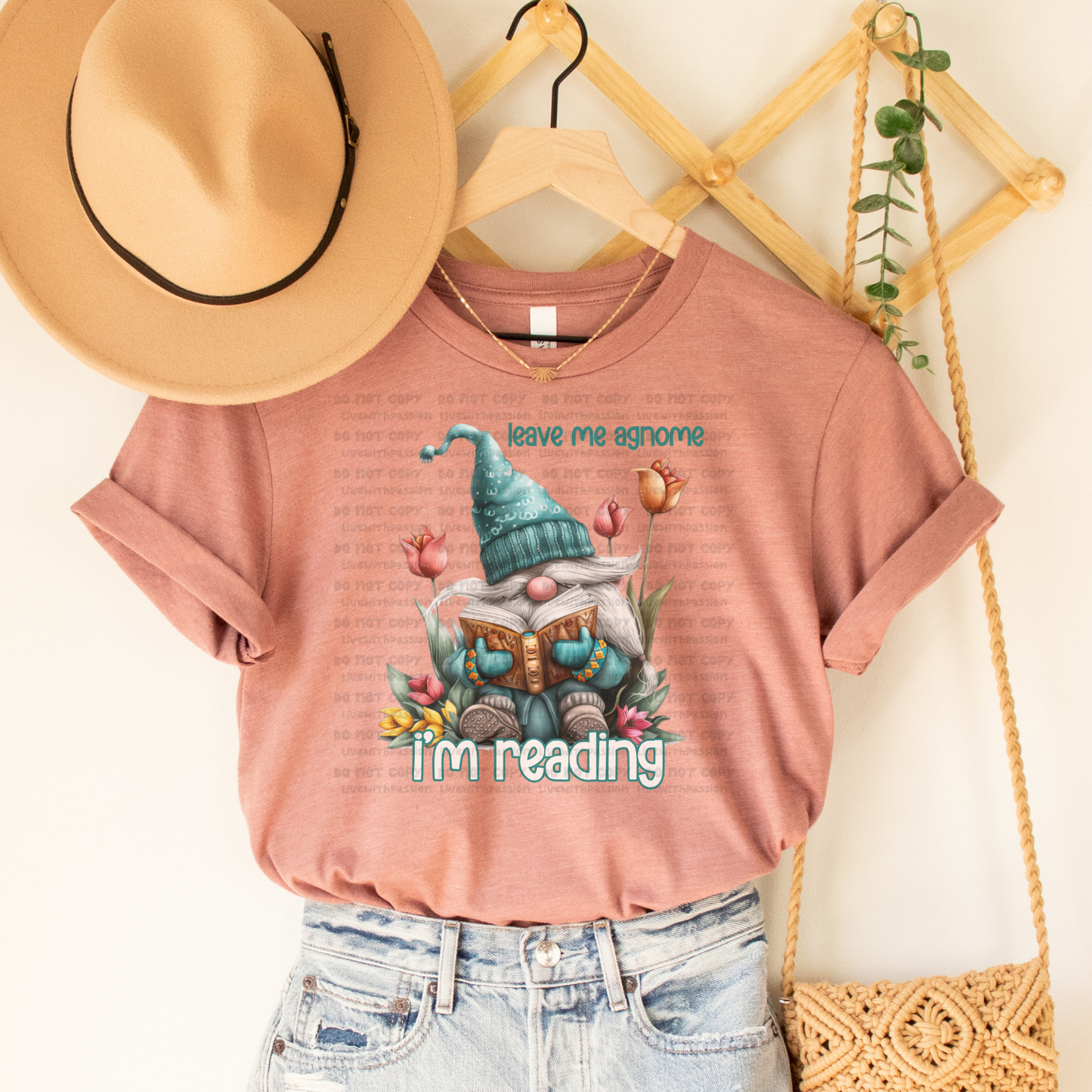 Leave Me Agnome digital design