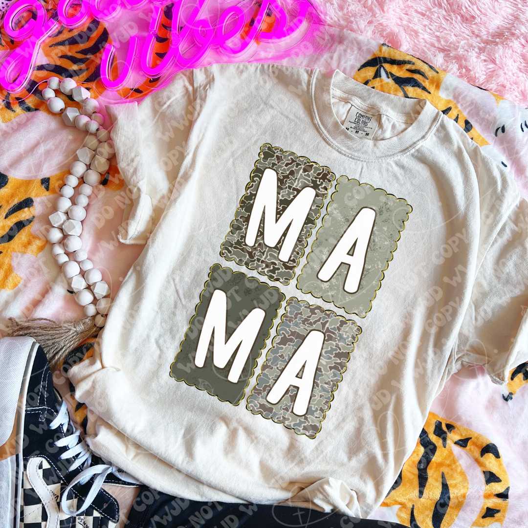 MAMA Camo digital design