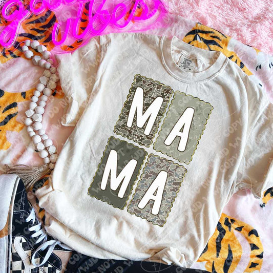 MAMA Camo digital design