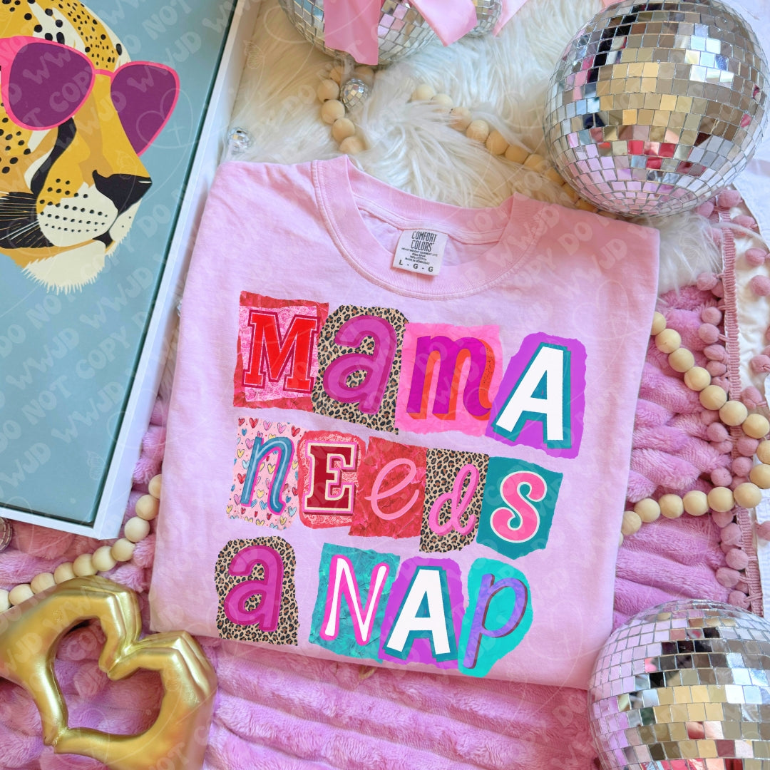 Mama Needs a Nap digital design