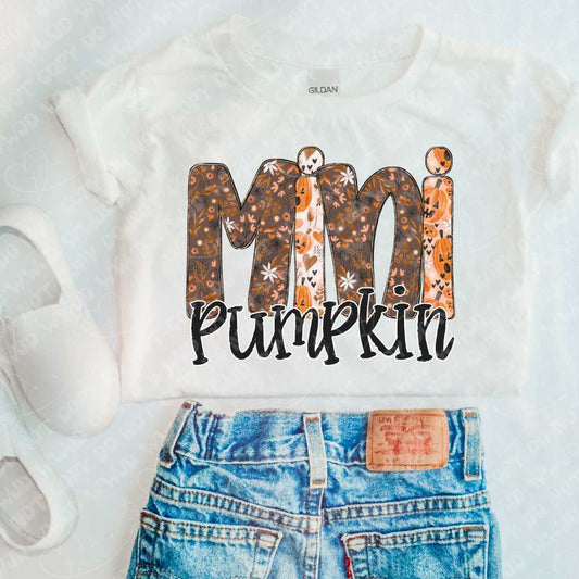 Mini Pumpkin digital design