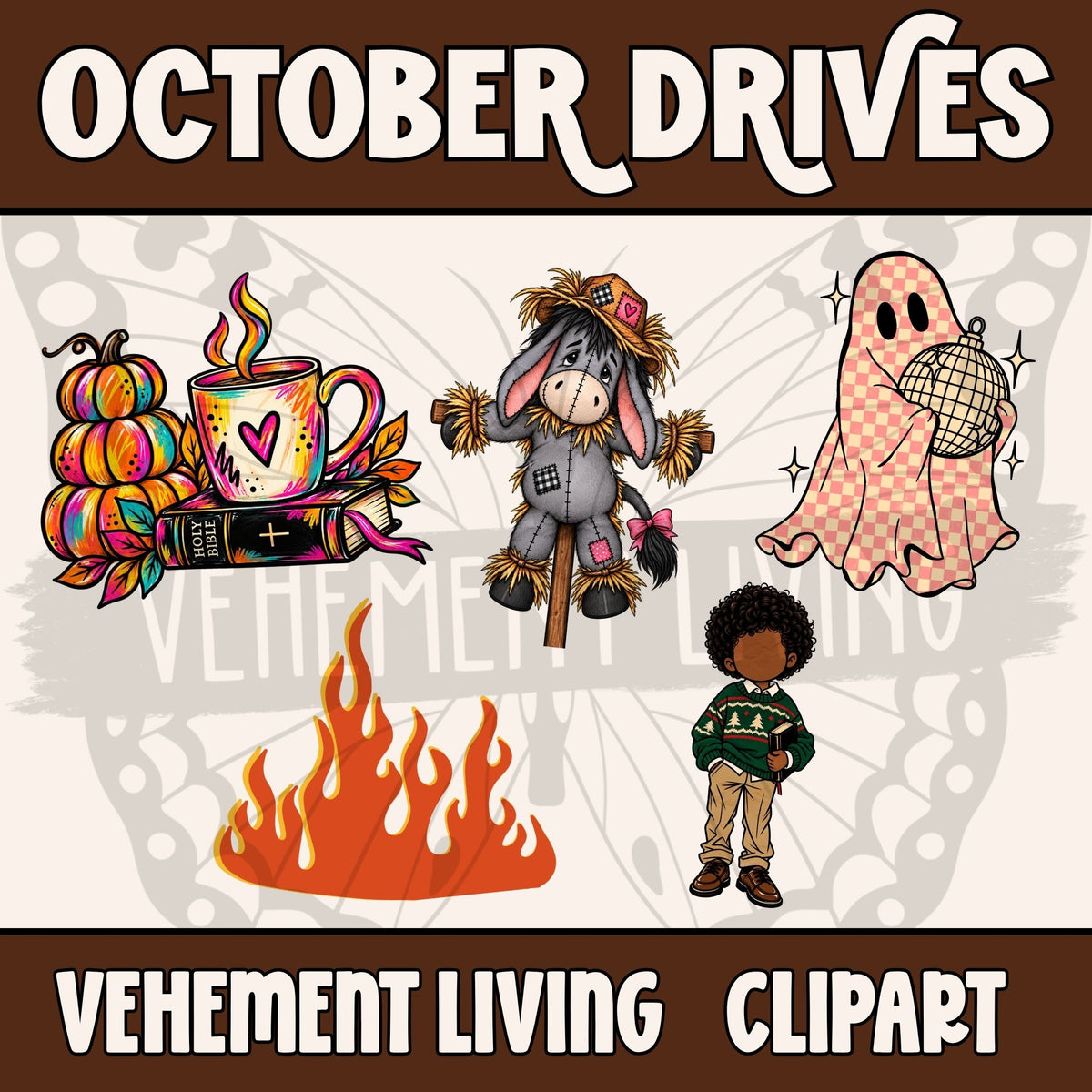 October 2026 Clipart + Papers