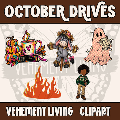 October 2026 Clipart + Papers