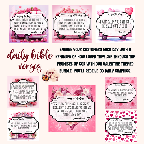 Daily Promises 30 Daily Bible Verses: Promises of God – Vehement Living