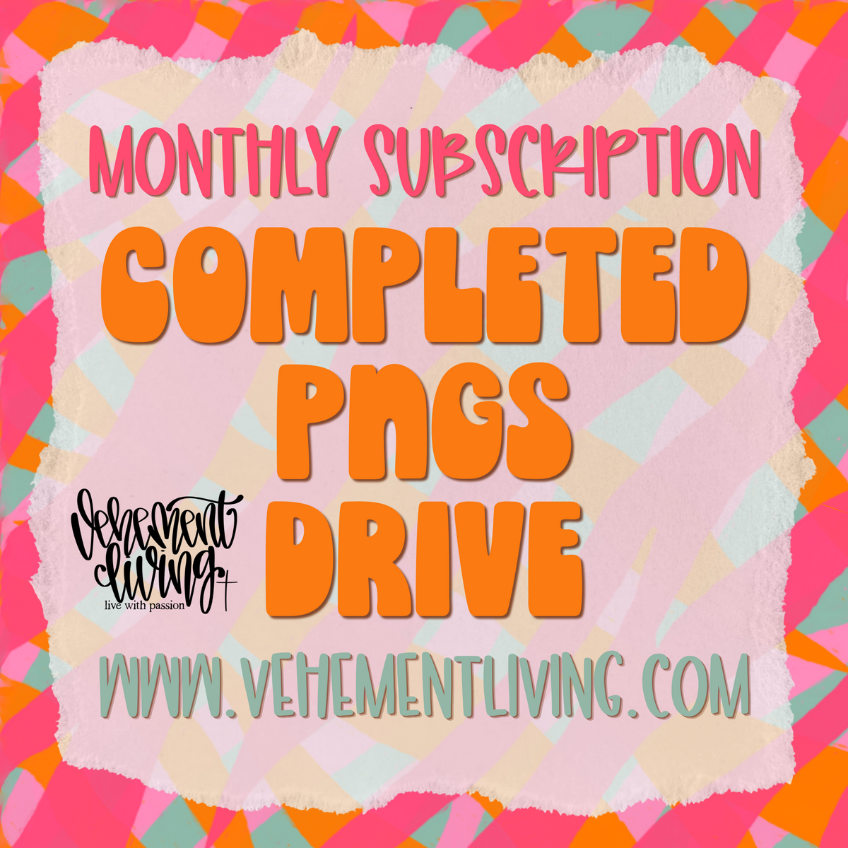 Completed PNG Drive SUBSCRIPTION