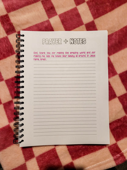30 Day Devotional and Activity Kids Journal Pink