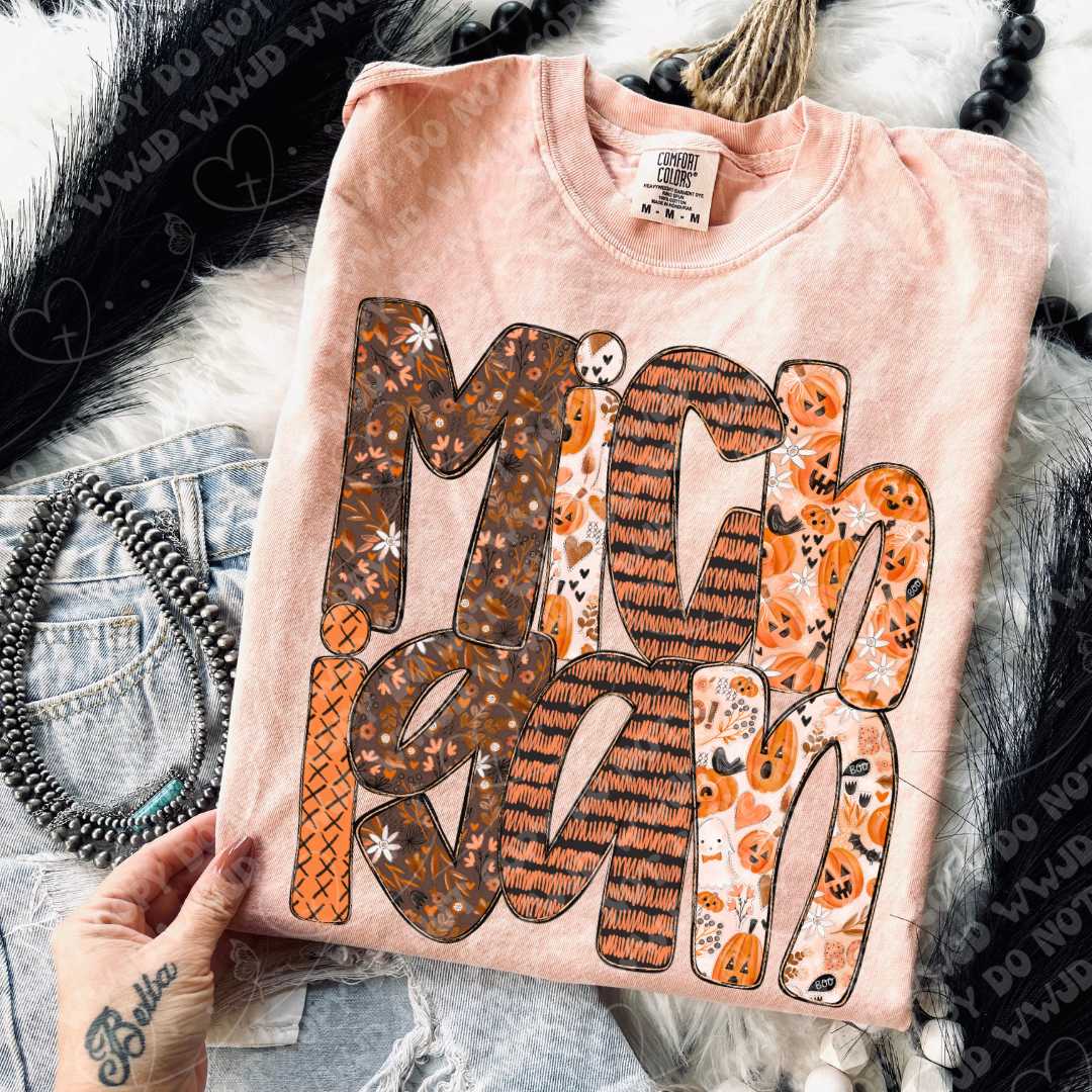 Pumpkin States digital design bundle