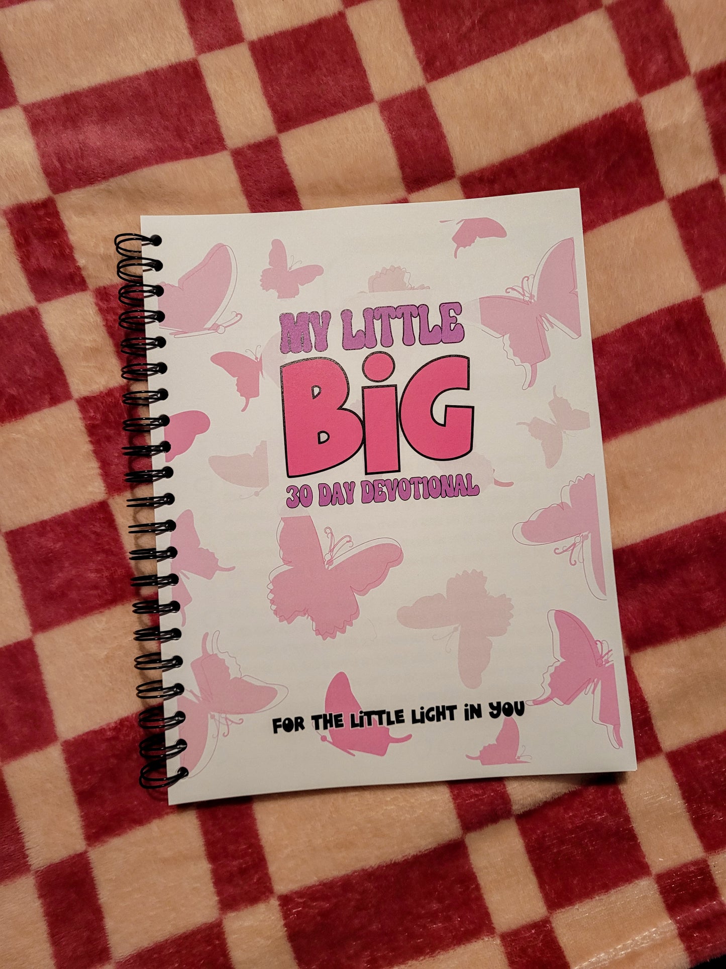 30 Day Devotional and Activity Kids Journal Pink