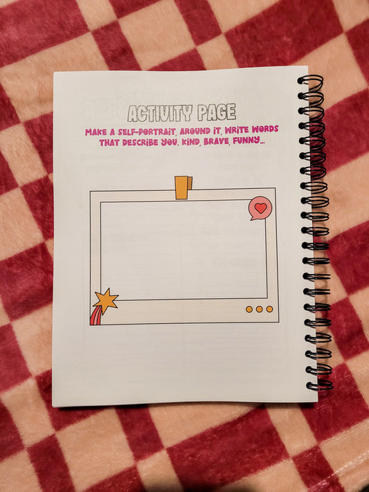 30 Day Devotional and Activity Kids Journal Pink