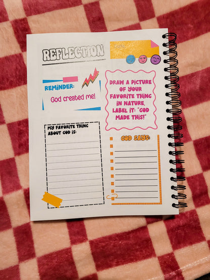 30 Day Devotional and Activity Kids Journal Pink
