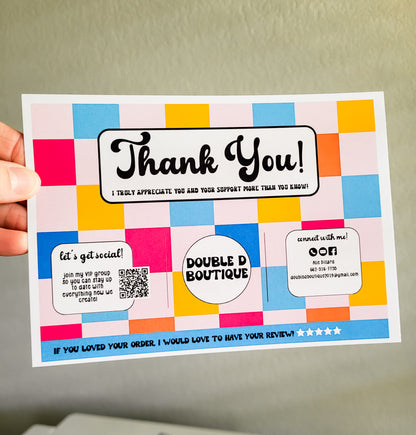 5x7 Custom Cards