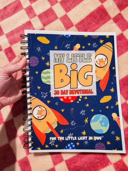 30 Day Devotional and Activity Kids Journal Blue