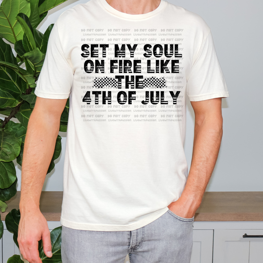 Set My Soul on Fire 2 digital design