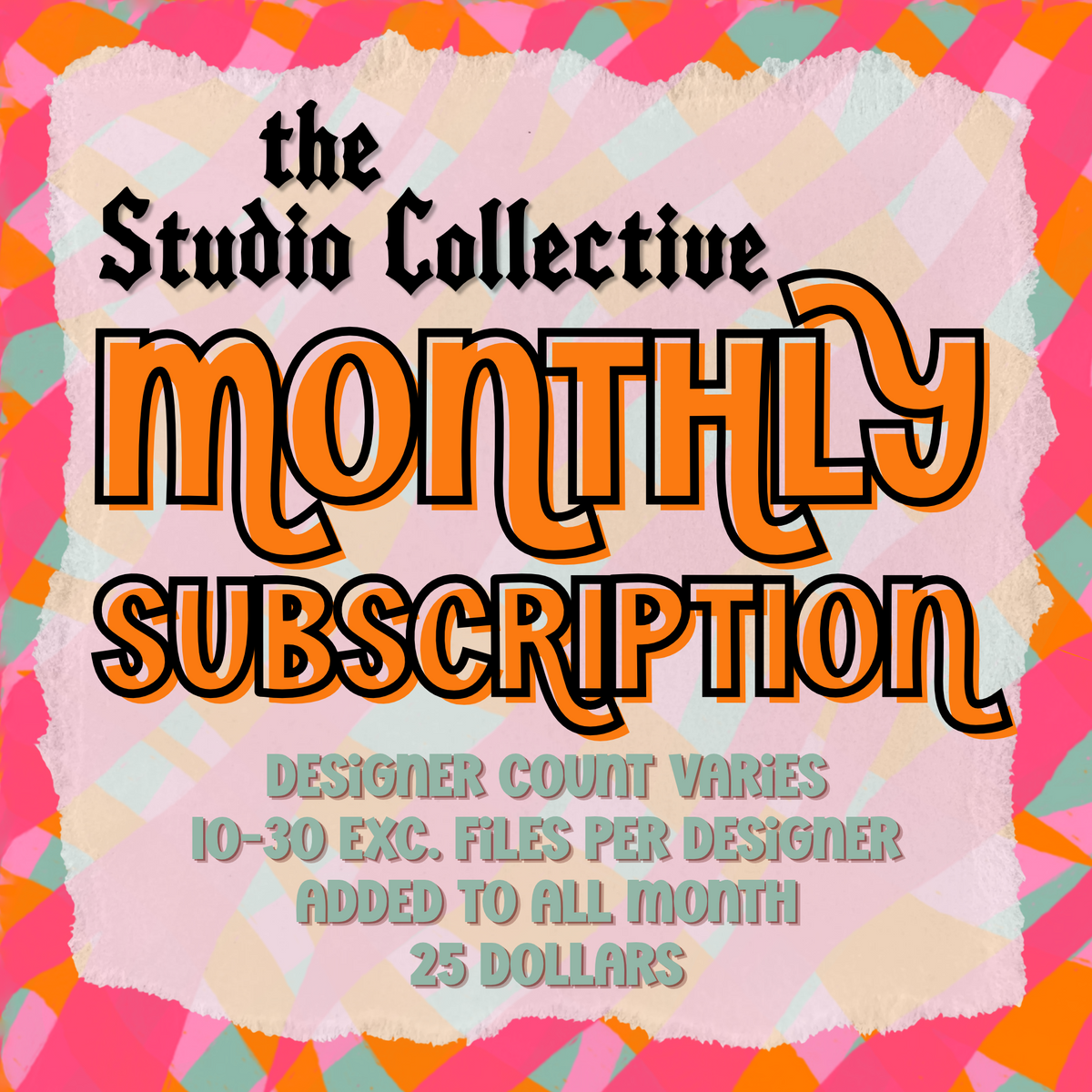 Studio Collective | Exclusive Monthly Digital Design Subscription