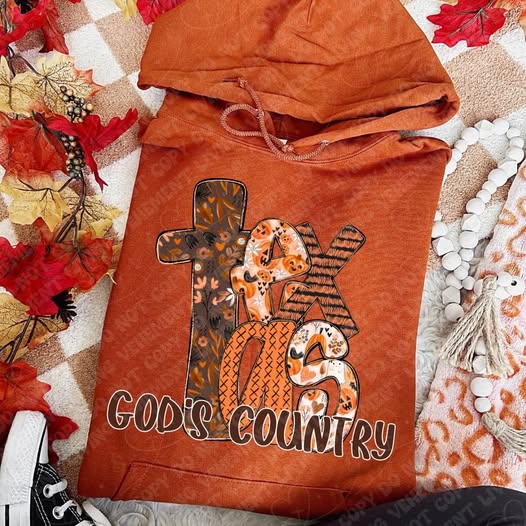 Texas Pumpkin God's Country digital design