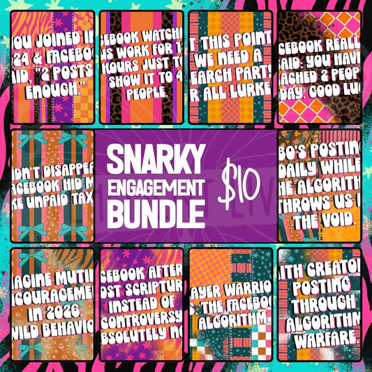 June Snarky Engagement Bundle